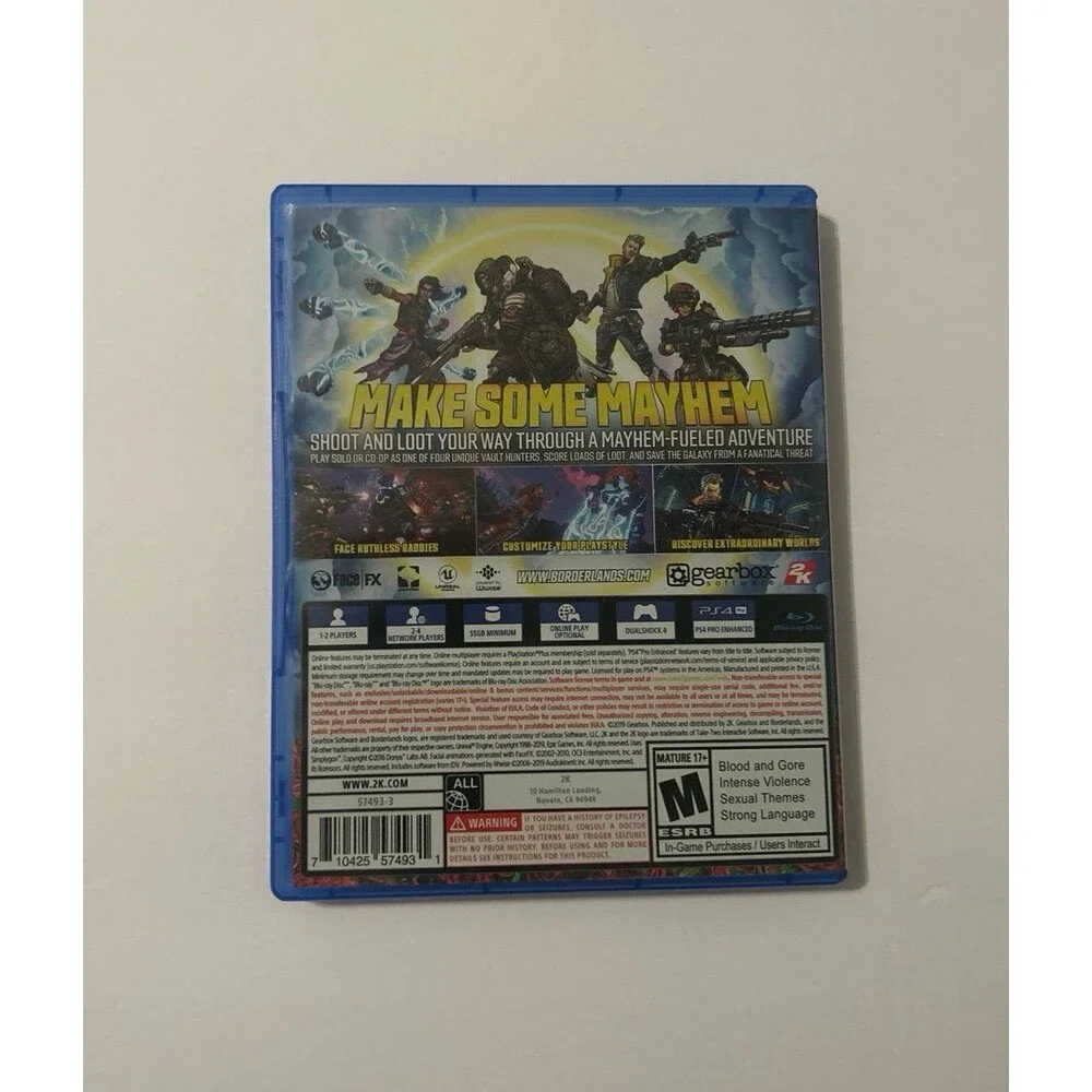 Borderlands 3 PlayStation 4 (PS4) - Complete with Case and Manual